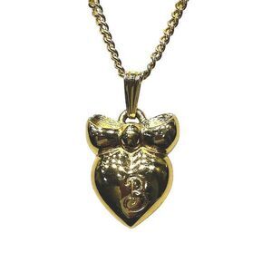 Pre Loved burberry Women metallic | gold Necklaces